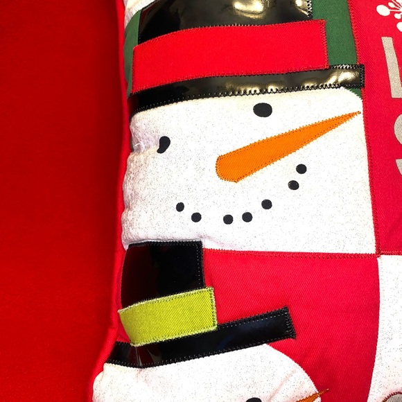 Let it Snow Pillow Winter or Christmas Pillow by St Nicholas Square. - Picture 3 of 6